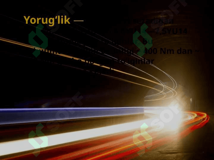 Yorug’lik korpuskulyar-    to’lqin dualizmi 3