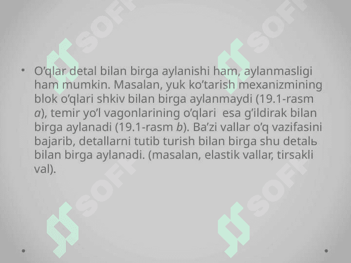 Vallar va o`qlar 3