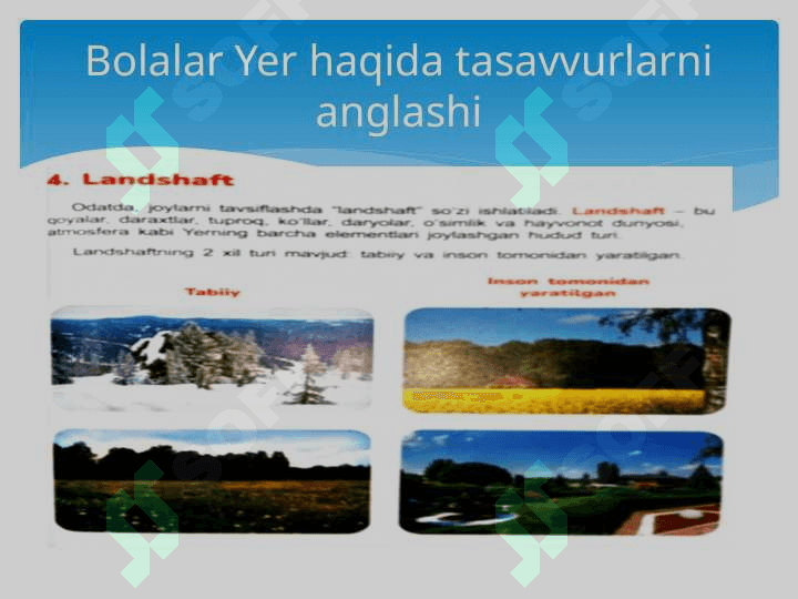 3-4 sinf “Tabiiy fanlar” darsliklari bilan tanishish va taxlil qilishni o’rganish 8