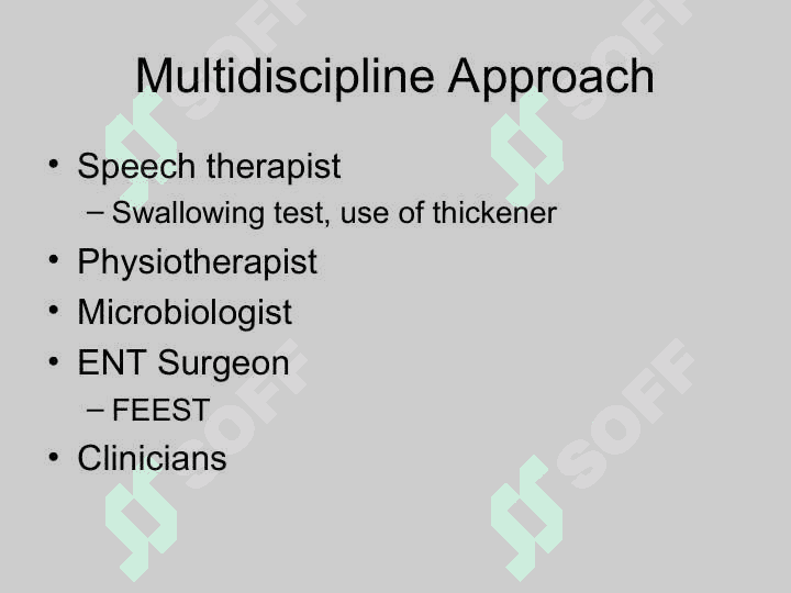 Management of Aspiration Pneumonia 7