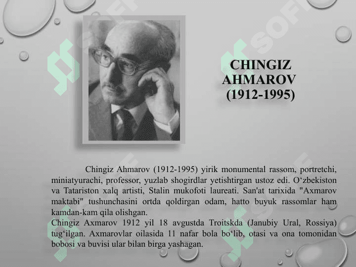 Chingiz Ahmarov hayoti 2
