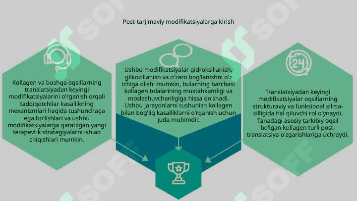 Turli xil oqsillarning translyatsiyadan keyingi modifikatsiyalari 4