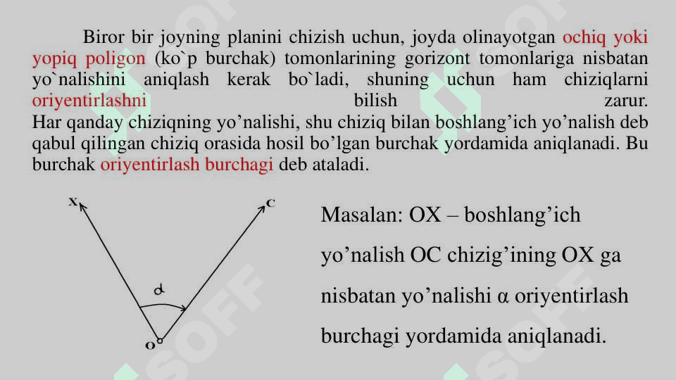 Oriyentirlash 2