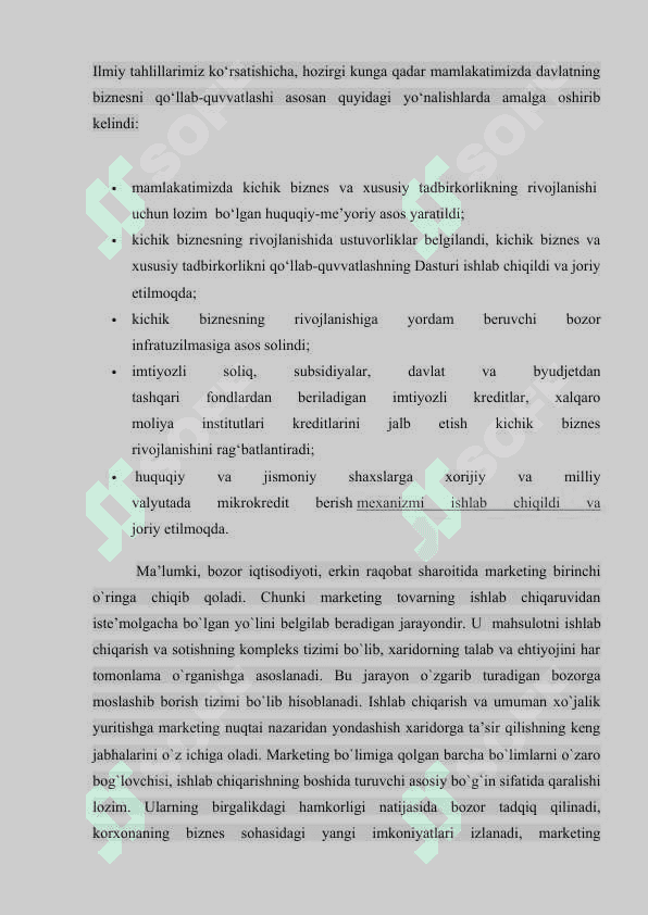 Biznes asoslari fanining mohiyati va iqtisodiyotdagi ahamiyati. 4