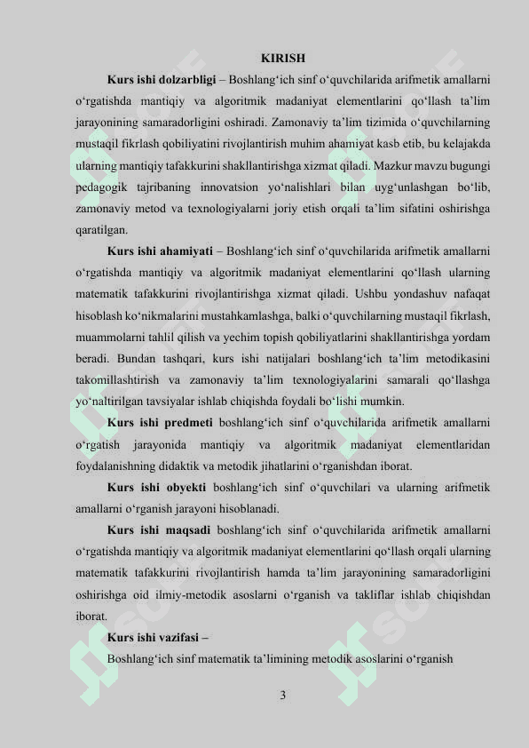 Boshlangʻich sinf oʻquvchilari arifmetik amallarni oʻrganishda mantiqiy va algoritmik madaniyat elementlarini qoʻllash 3