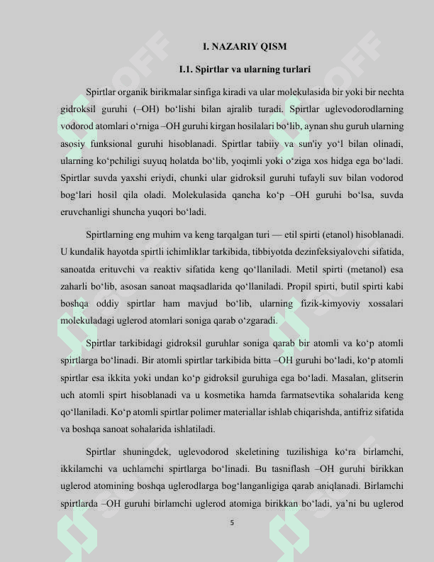 Etil spirti va uning ahamiyati 5