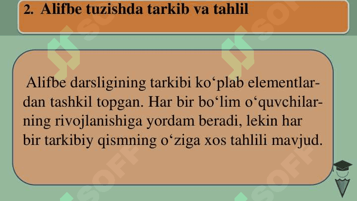 Alifbe darsligi 6