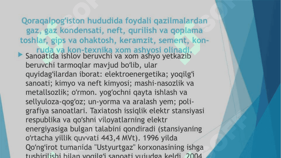 Qoraqalpog'iston RESPUBLIKASI 8
