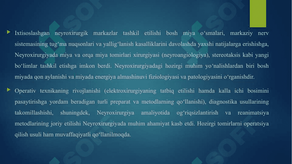 NEYROXIRURGIK KASALLIKLARI HAQIDA TUSHUNCHA 6