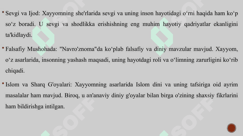 Umar Xayyomning "Navro'znoma" asarini o'qish 4