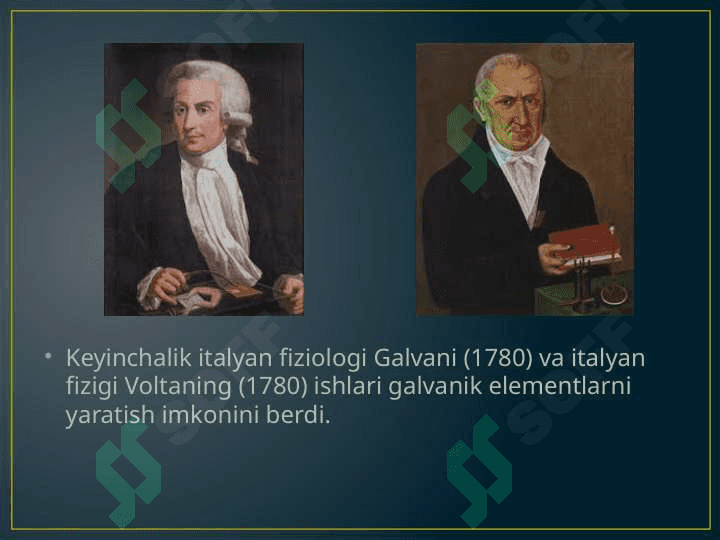 Elektrod potensialining hosil bo'lish mexanizmi 5