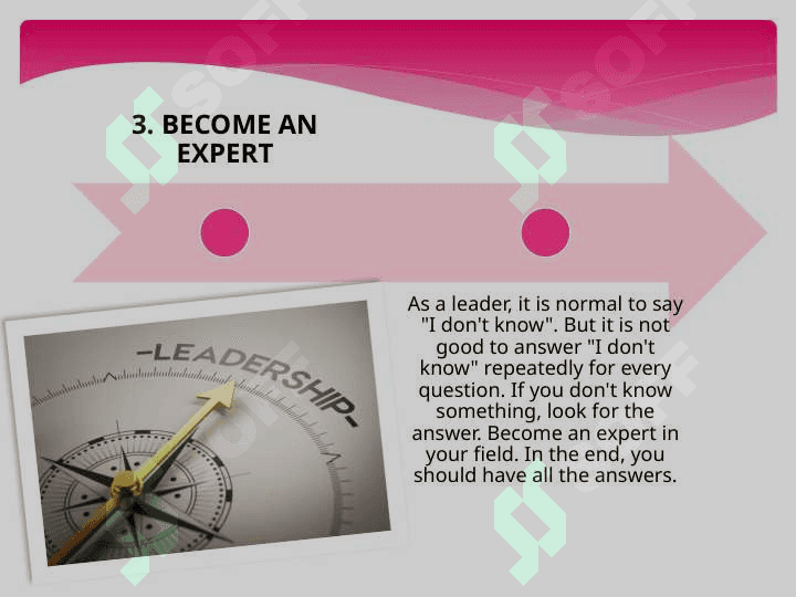Leadership and leadership qualities in management 6