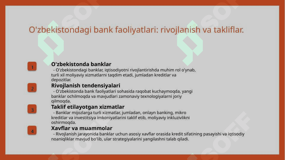 Banklarning aktiv operatsiyalari va ularning hisob.pptx 8