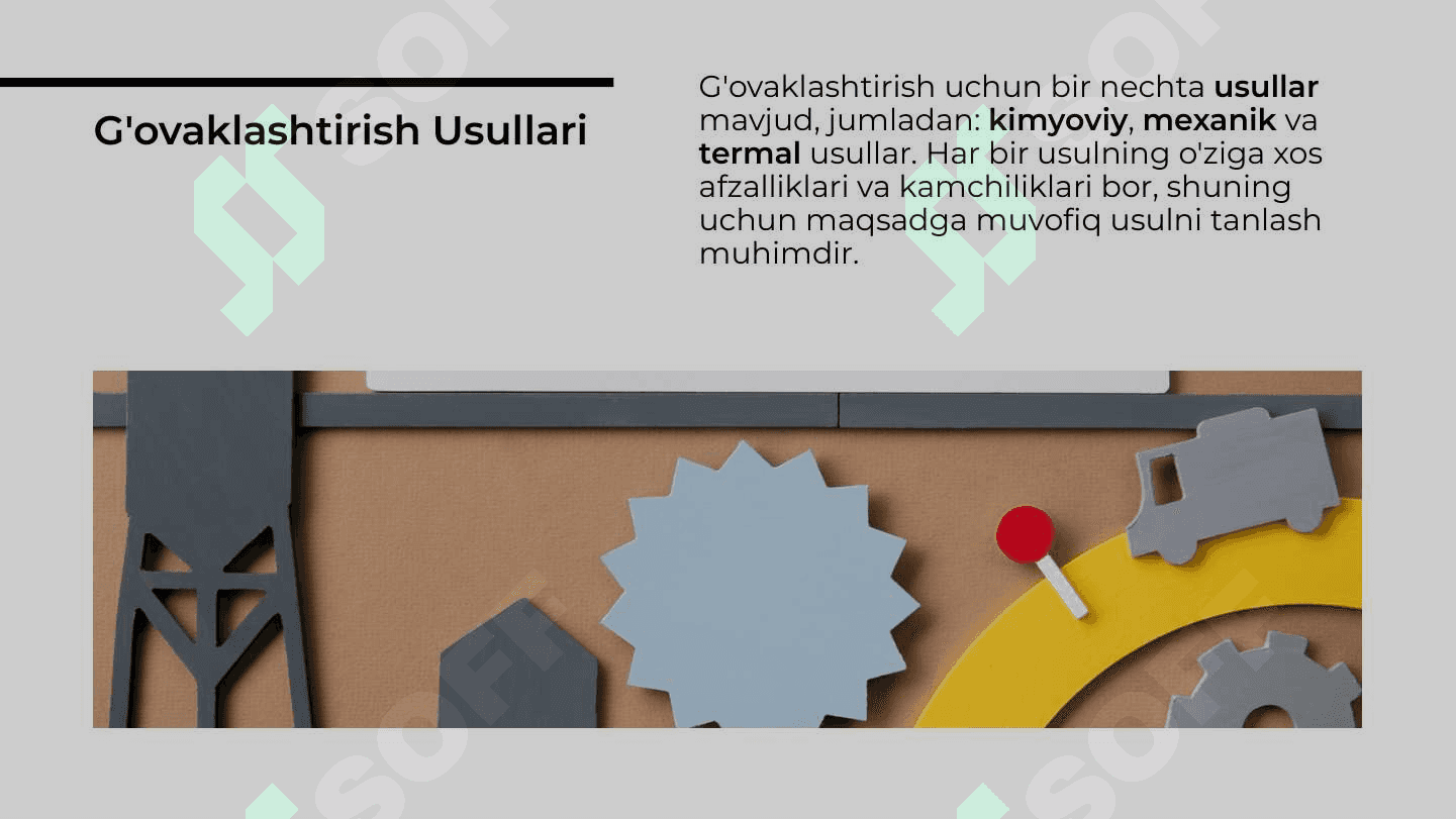 Ashyolarni g'ovaklashtirish usullarini bayon qilib bering 4