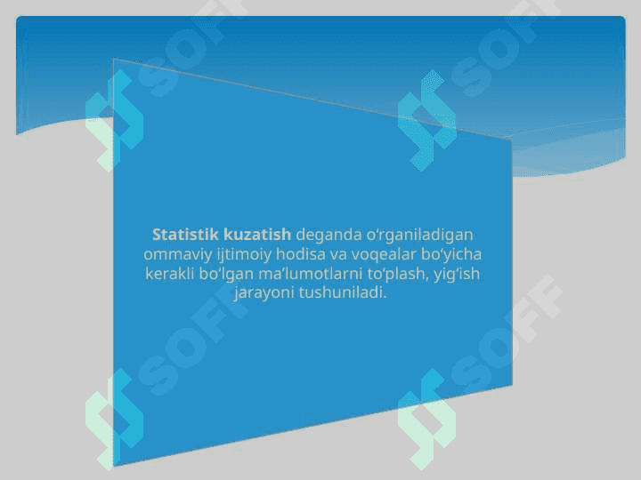 Statistik ma’lumotlarni to‘plash amaliyoti 3