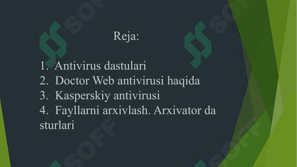 Elektron arxivlar va ularda foydalanish afzalikklari 2