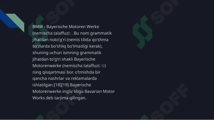BMW kompaniyasi. 4