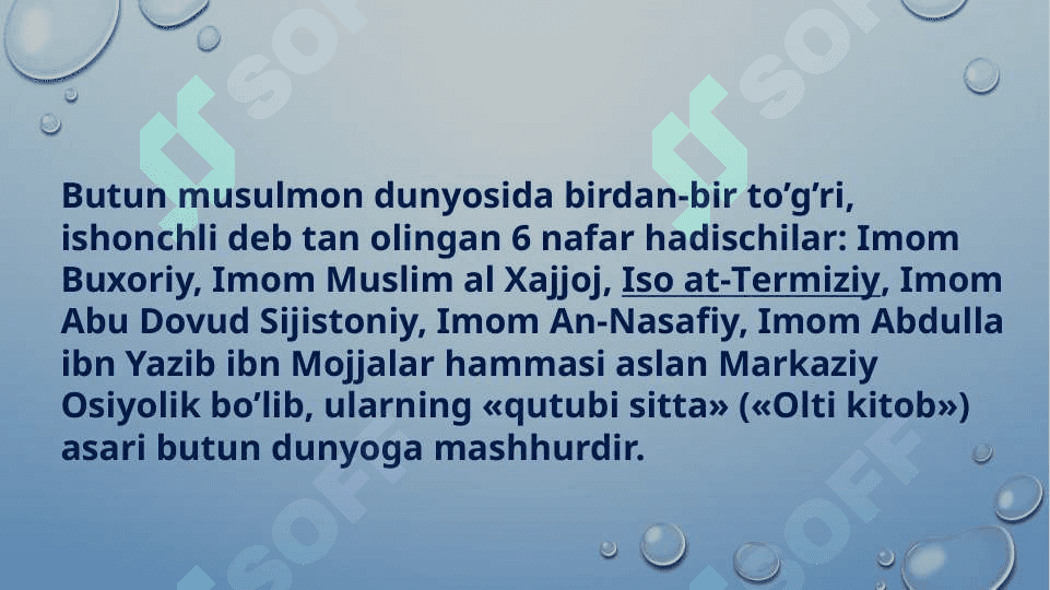 Islom madaniyatining tarkib topishi  va rivojlanishi 7
