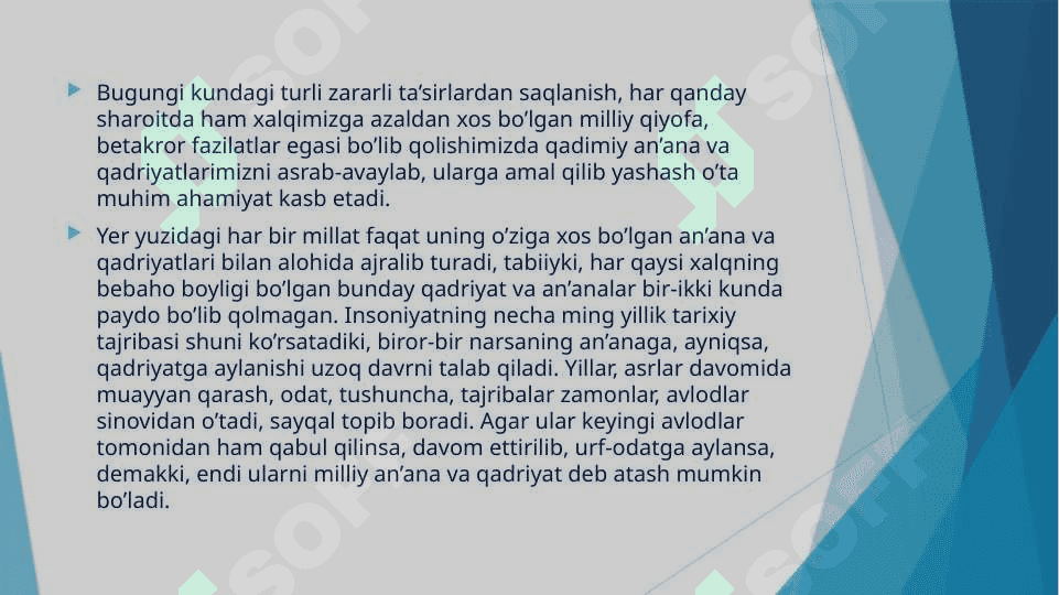 O’zbekistonda milliy qadriyatlar va tarixni tiklash borasida amalga oshiriladigan islohotlar 3