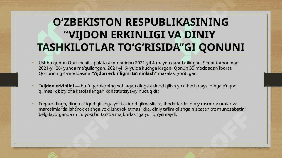 Dunyoviy bilimlar va diniy e’tiqod birligiga erishishning ahamiyati 7