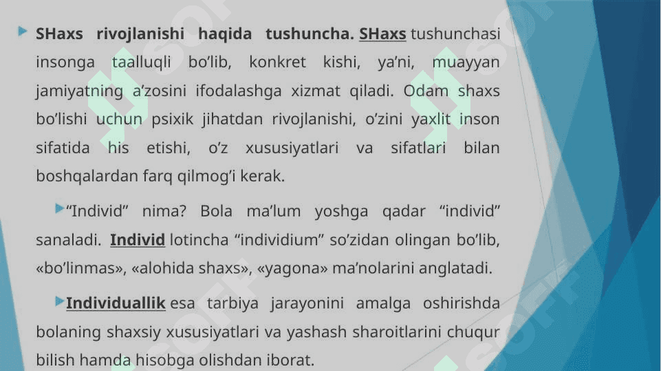 Shaxsning irodaviy sifatlarini rivojlanishi 2