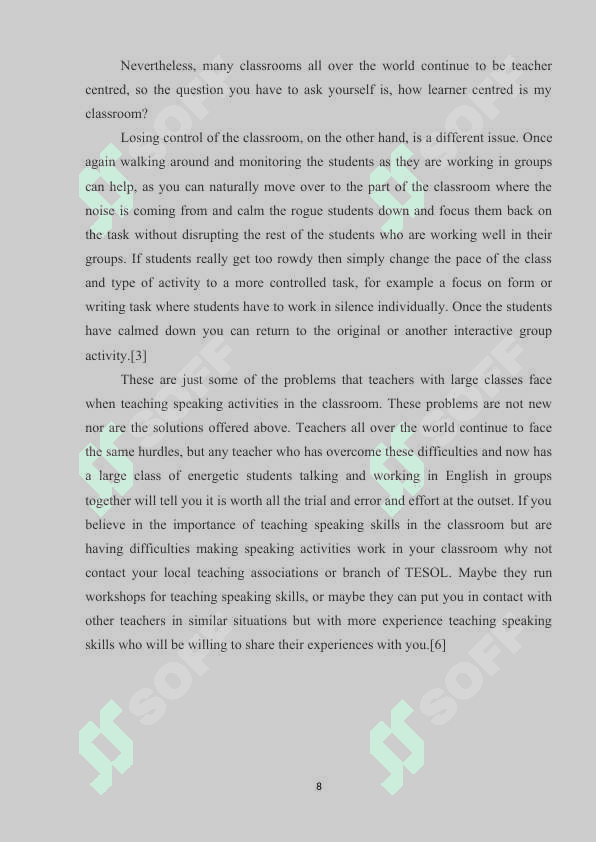 Some important problems in teaching speaking 8