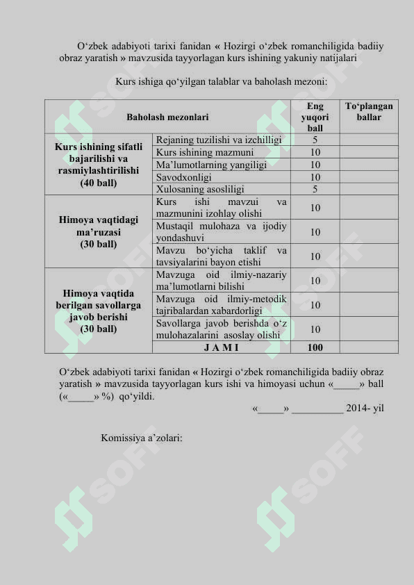 Hozirgi O'zbek romanchiligida badiiy obraz 2