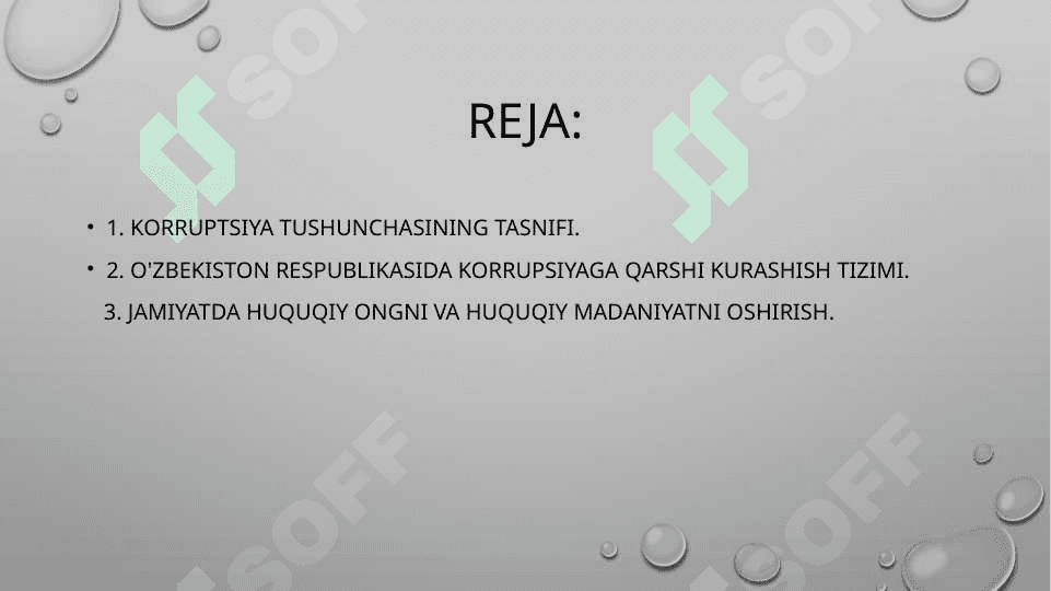 Korrupsiya global muammo sifatida 2
