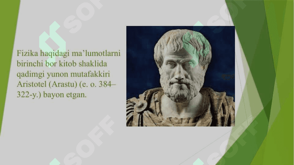 Fanning o‘qitish va maqsadlari. Kinematika asoslari. 6