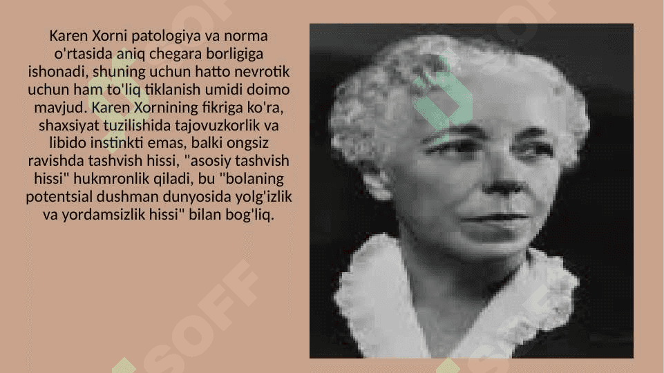 Karen Horne neofreydizm namoyondasi sifatida 25.pptx 5