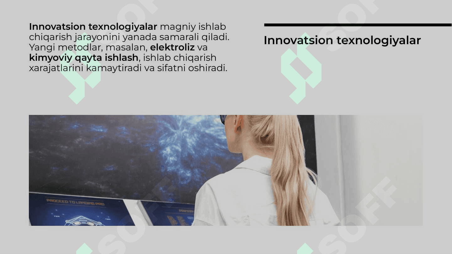 Magniy ishlab chiqarish texnologiyasi, magniy qotishmalari 6