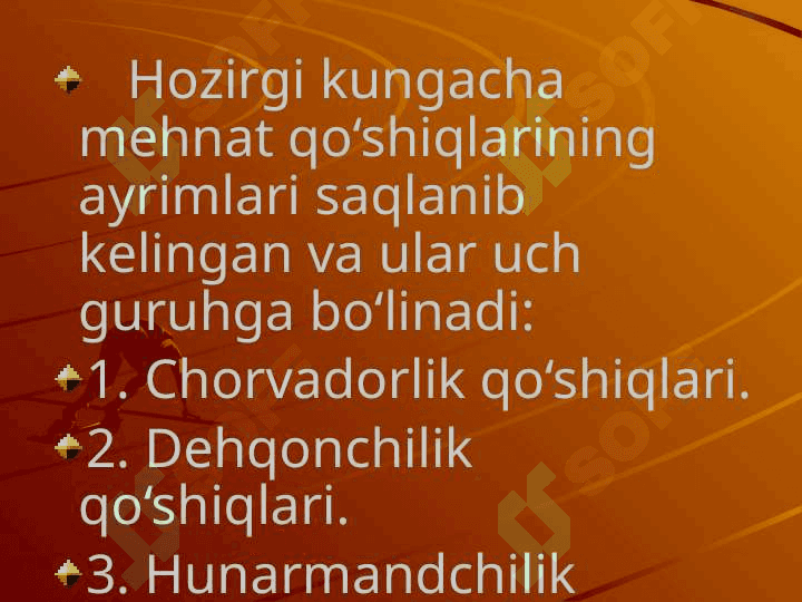 SHAKLDA QISMLAR FUNKSIYASI. KUY MAVZUNING BAYON TURLARI. KUYNING RIVOJLANTIRISH TAMOYILLARI 4