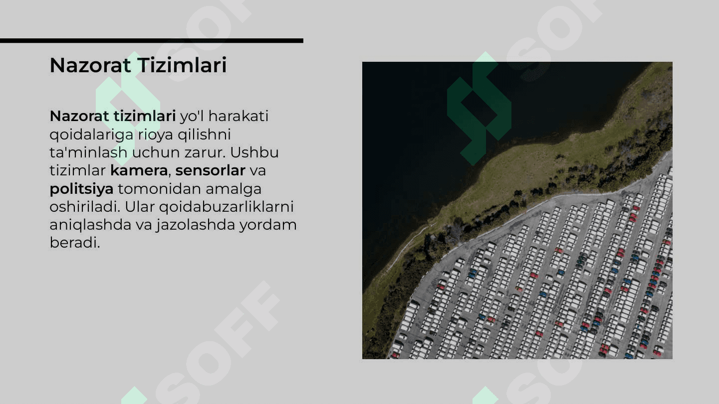 Yo'l harakati qoidalariga rioya qilishni nazorat qilish 4