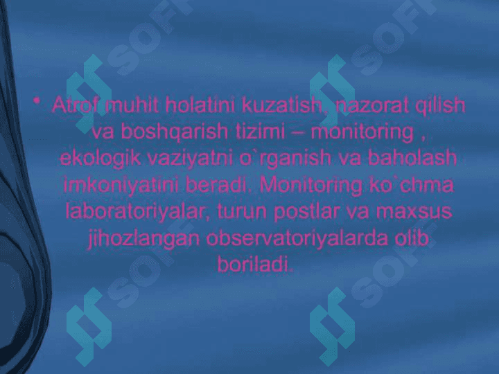 Tabiat muammolarini baholash va oldini olish choralariTabiat muammolarini baholash va oldini olish choralari 3