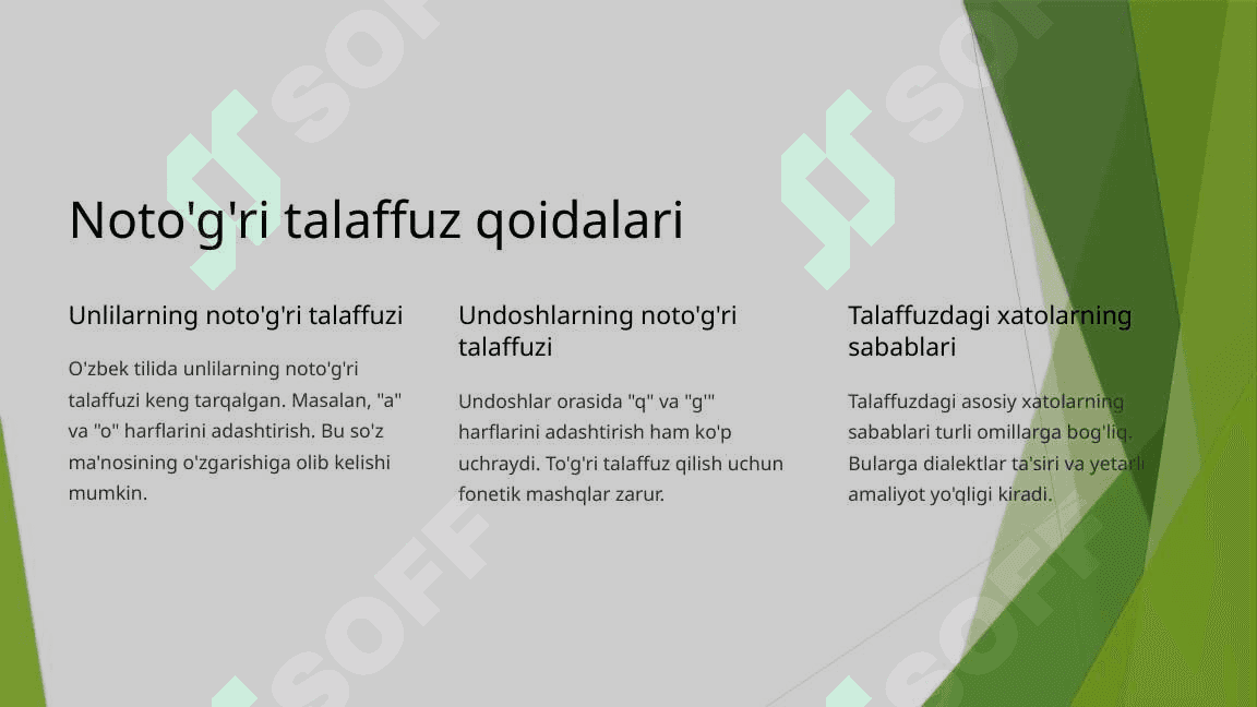 To'g'ri va noto'g'ri so'zlar jadvali 2