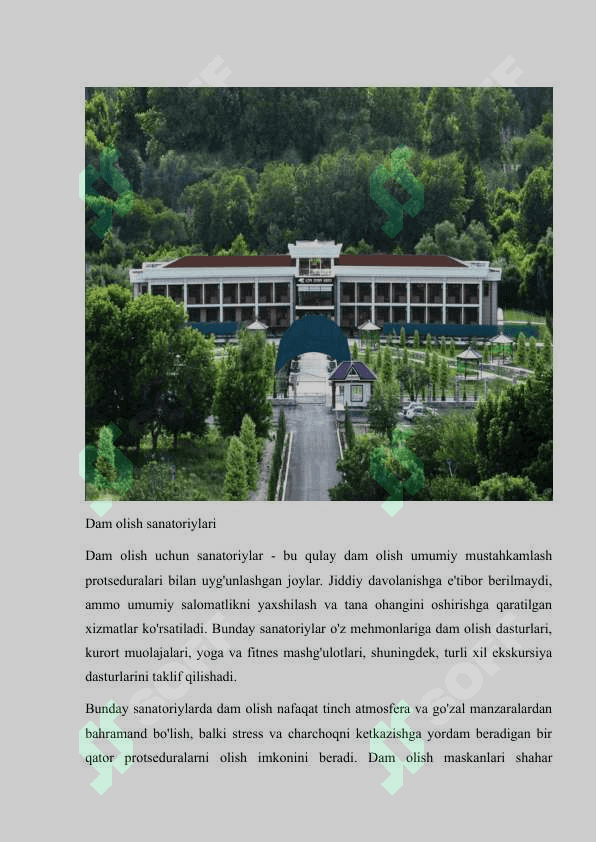 Sanatoriya-sog‘lomlashtirish xizmatlar 4