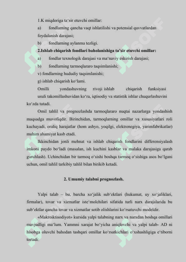 Ekonometrik modellarni baholashEkonometrik modellarni baholash 4