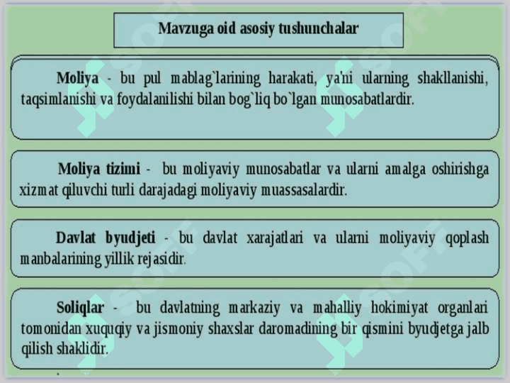 MOLIYAVIY SIYOSAT  2 6