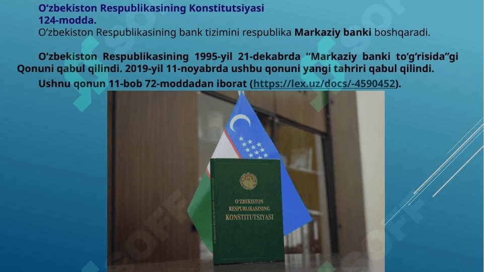 Moliyaviy vositachilar 6