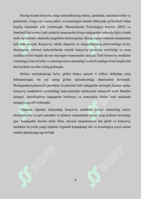 KIMYODAGI KIMYOVIY MODDALAR 4