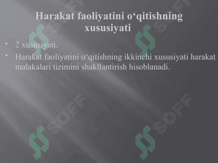 _Harakatlarga o`rgatish 6