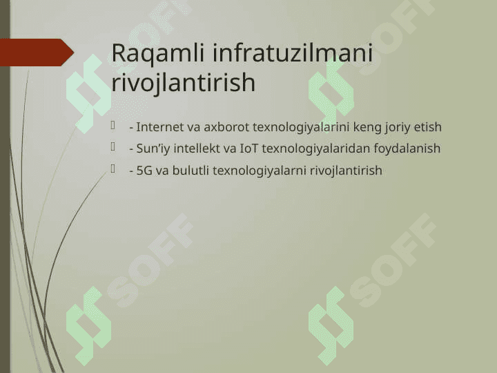 Raqamli iqtisodiyotga o‘tish strategiyalari muammolar va xavflar 5