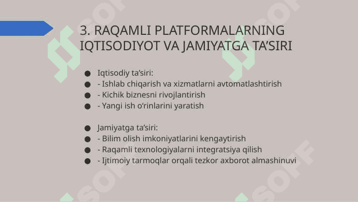 Raqamli platformaning mohiyati va tarifi 7