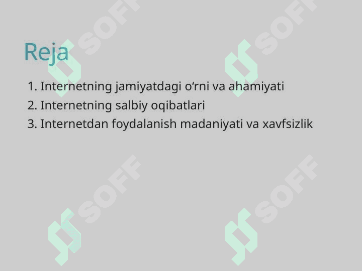 INTERNET VA UNING SALBIY OQIBATLARI 2