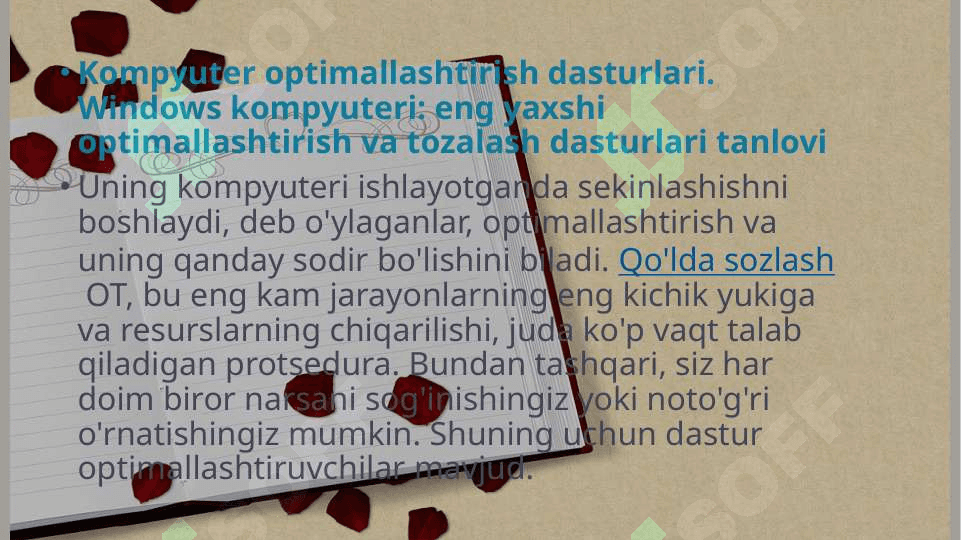 Optimallashtirish dasturlari 2