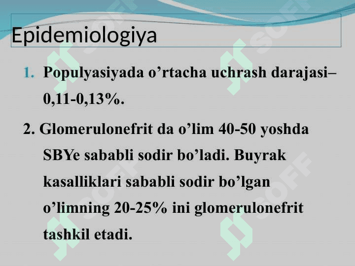 GLOMERULONEFRITLAR 3