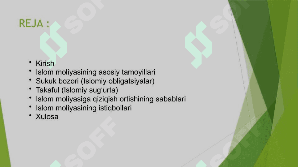 ISLOM MOLIYASIGA QIZIQISHNING ORTIB BORISHI SABABLARI. 2
