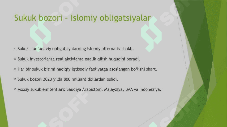 ISLOM MOLIYASIGA QIZIQISHNING ORTIB BORISHI SABABLARI. 7