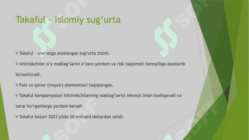 ISLOM MOLIYASIGA QIZIQISHNING ORTIB BORISHI SABABLARI. 8