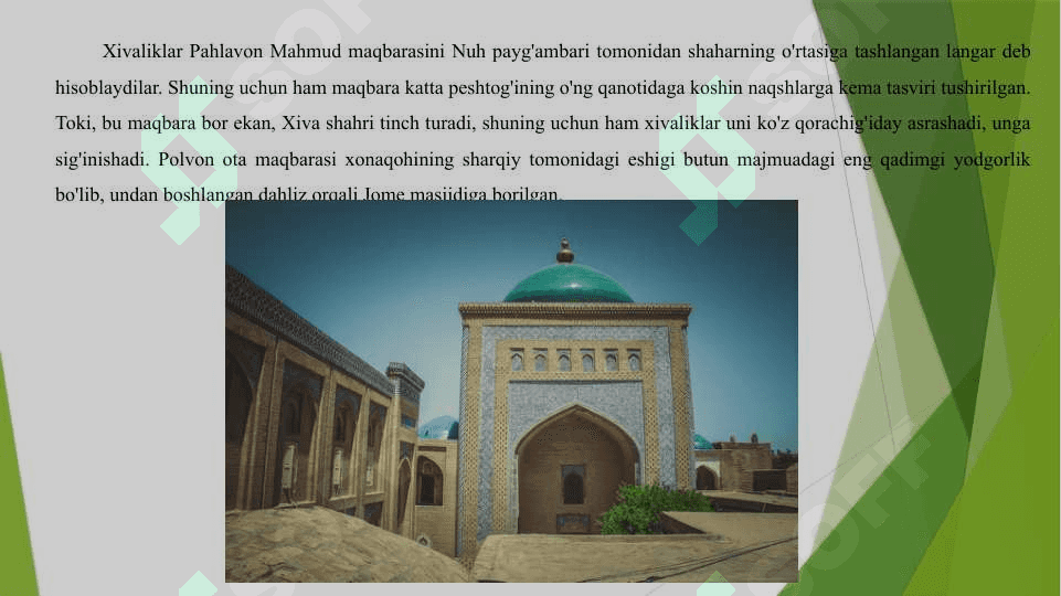 Pahlavon Mahmud slayd 3